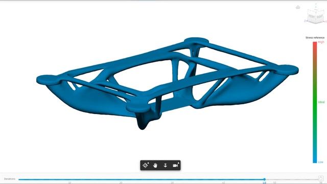 Generative drone frame with Fusion 360 смотреть онлайн