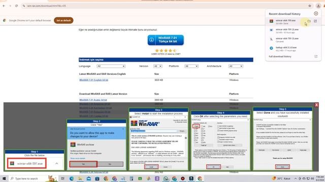 Cara Download & Install Aplikasi WinRar Di Laptop / PC смотреть онлайн