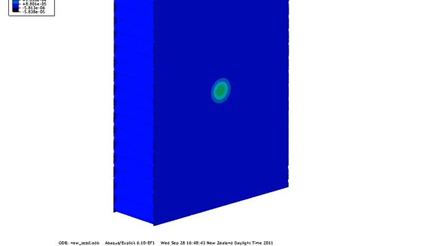 Dynamic damage tolerance simulation of Honeycomb sandwich смотреть онлайн