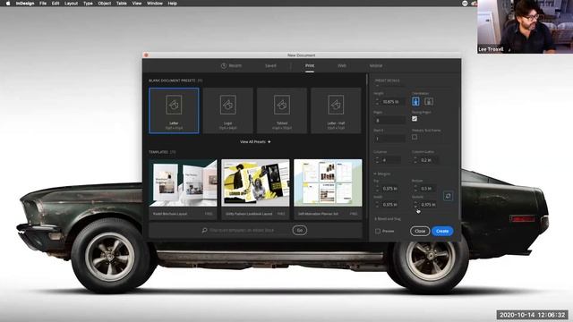 Using Grids in Layouts and Setting up a Magazine in Adobe Indesign смотреть онлайн