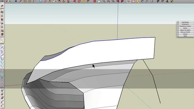 TUTORIAL SKETCHUP essai de formes incurvees смотреть онлайн