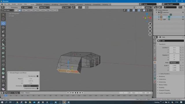 Blender create cartoon hand using subdivision surface modifier смотреть онлайн