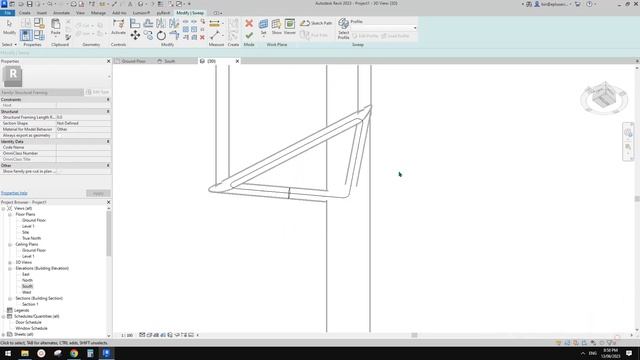23051 - Revit Model in Place Structure Exercise смотреть онлайн