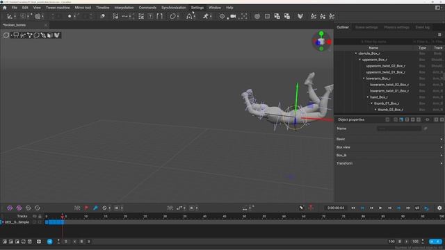 How to Reset a Pose in Cascadeur смотреть онлайн