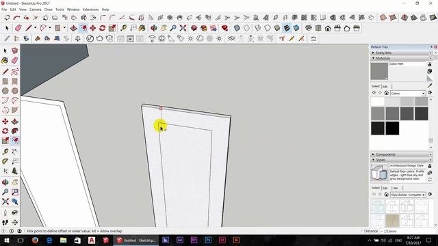 Sketchup Tutorial Home Design Part #04 смотреть онлайн