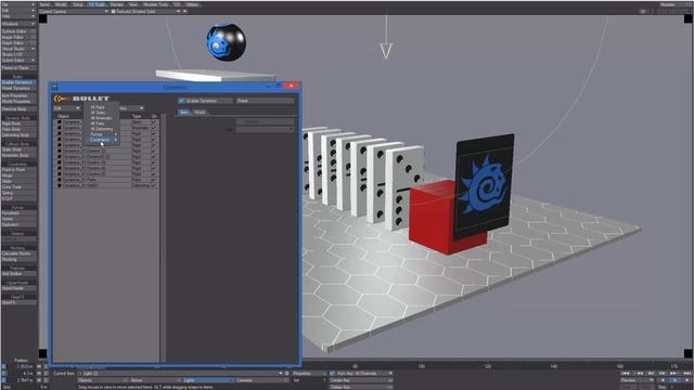 Quick Start Video: Using the Bullet Dynamics Properties Panel in LightWave 2015 смотреть онлайн