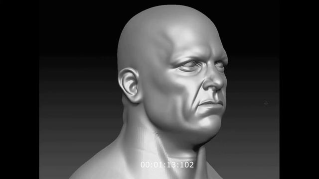 Human anatomy sculpting in Zbrush смотреть онлайн