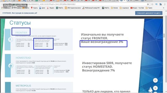 Ethtrade обзор старта смотреть онлайн