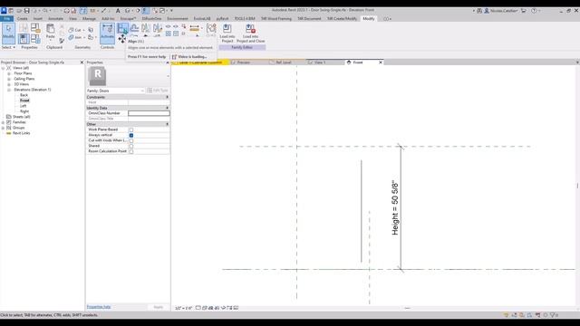Fixing Nested Plan Swing Visibility in Revit Door Families смотреть онлайн