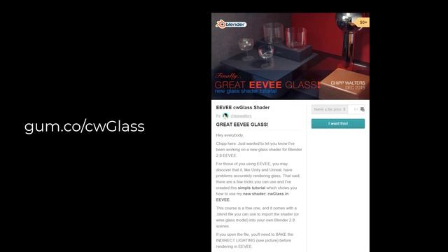 Great EEVEE Glass Shader смотреть онлайн