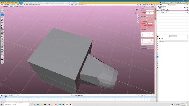 Blender 3.3.1 LTS - How to smooth subdivided polygons - English tutorial (2022). смотреть онлайн