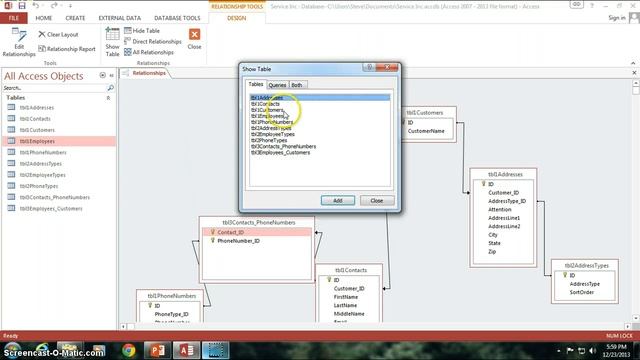 9. Finishing Up Our Relationships (Programming in Microsoft Access 2013) смотреть онлайн