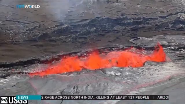 Hawaiian authorities said steam and lava poured out of a crack in Leilani Estates, near the town of смотреть онлайн