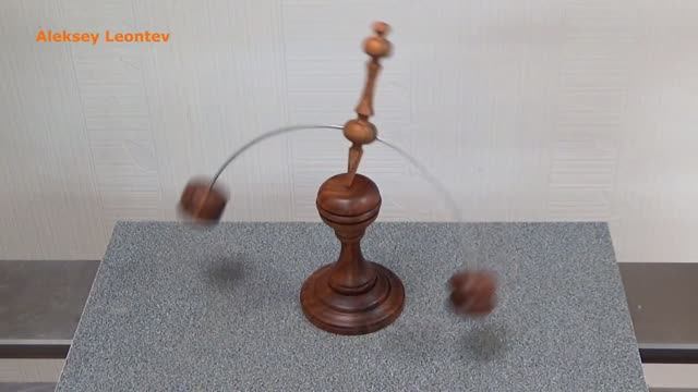 Сувенир - игрушка Балансир. Токарная обработка / Make Wooden Balance. Wooden Souvenir. Woodturning
