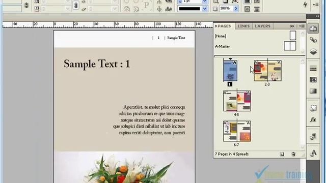 Adobe Indesign CS4 (TAMIL) MANAGING PAGES==Insert Pages-001.flv смотреть онлайн
