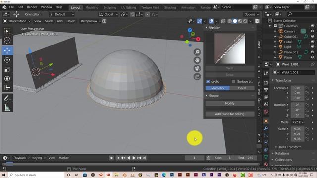 Blender Quick Tip: Welder addon смотреть онлайн