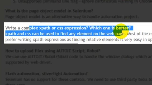 Advanced Selenium Webdriver Interview Questions and Answers for Experienced смотреть онлайн