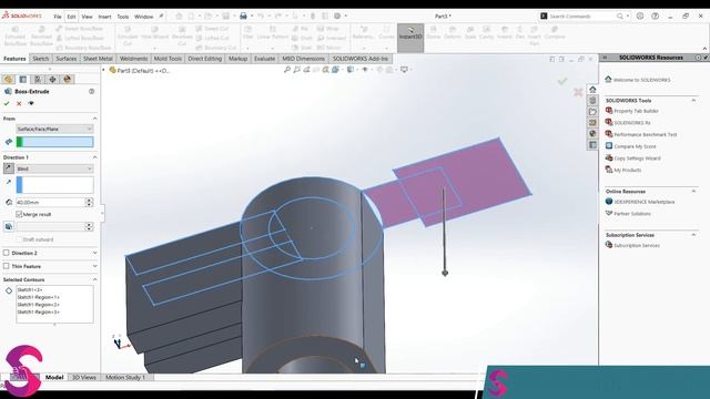 Solidworks Tutorial Exercise 13 | Solidworks Beginner смотреть онлайн