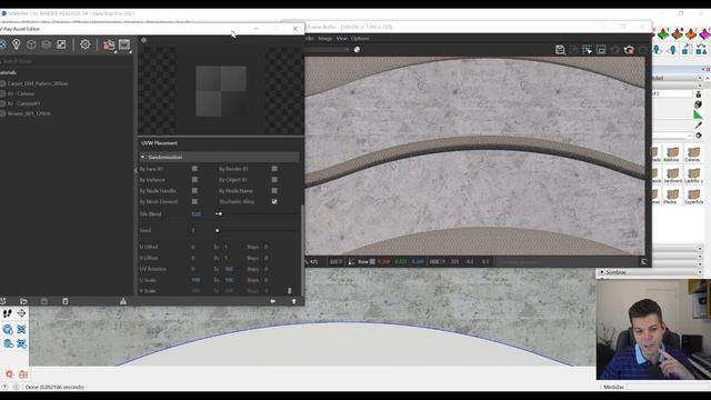 Cómo eliminar la repetición de patrones al renderizar con V-ray en Sketchup смотреть онлайн
