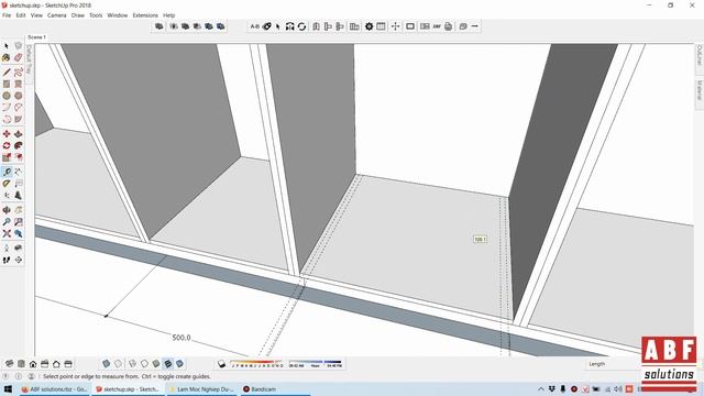 [Hướng Dẫn] SketchUp cơ bản cho thợ mộc - ABF - Thực Chiến P2 смотреть онлайн