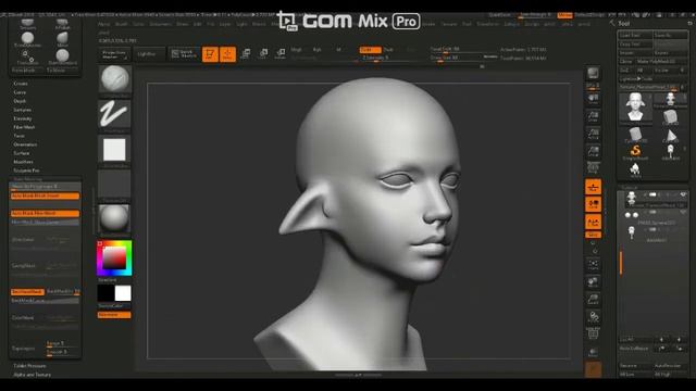 | 1-2 | Daily zbrush female face speed sculpting tutorial | Johnnny,'s 3d Ark | смотреть онлайн