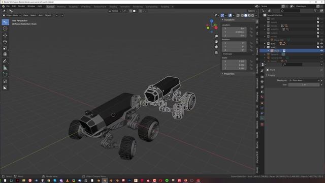 Duplicate anything without bloating vert count - Blender tutorial. смотреть онлайн