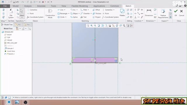 CREO PRACTICE EXERCISE 2 || Beginners || CREO TUTORIAL смотреть онлайн