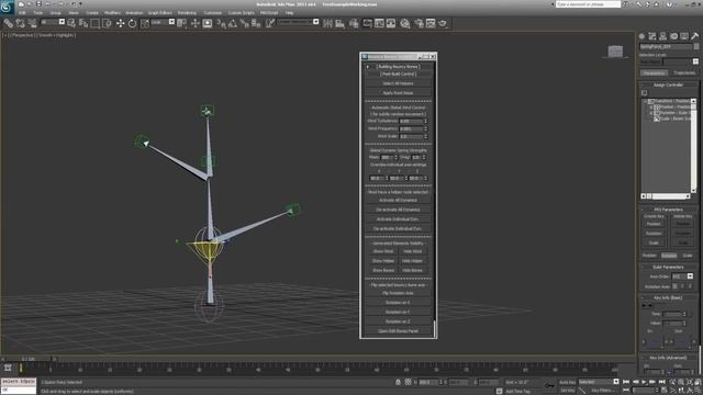 3D Max Bouncy Bones 1.0 Tutorial смотреть онлайн