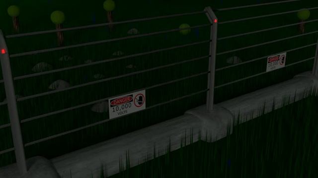 Jurassic Park Fence in Blender 2.79 смотреть онлайн