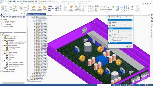 FloEFD Solid Edge MGC смотреть онлайн