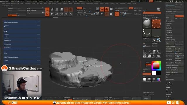 ZBrush Guides: Make it Happen in ZBrush! - Pablo Muñoz Gómez - Episode 3 смотреть онлайн
