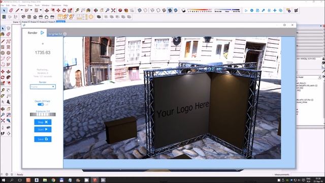 Brighter3D HDR rendering tutorial for SketchUp forum смотреть онлайн