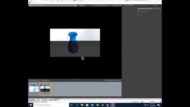 Solidworks 2020 | 3D Render | Photoview 360 | Simple Flower Vase смотреть онлайн