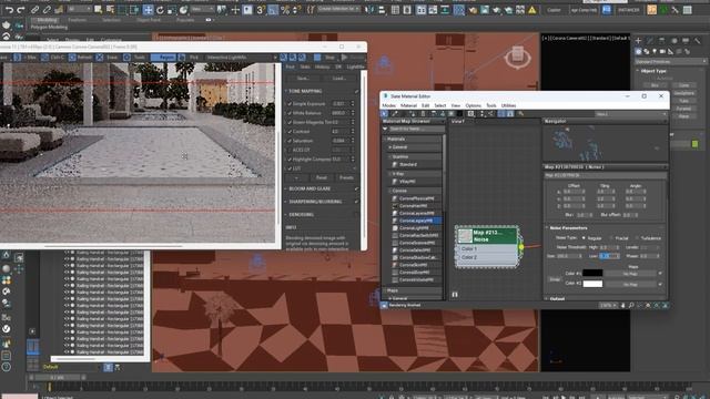 Create Realistic Pool water in 3ds Max + Corona Render Tutorial смотреть онлайн