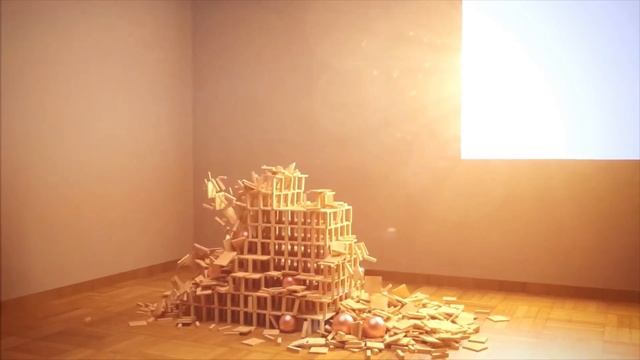 Blender - Destruction of a plank building смотреть онлайн