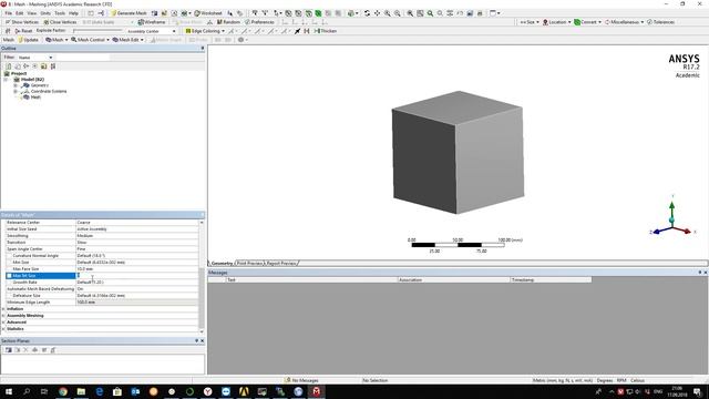 ANSYS Meshing Tutorial for beginners | Unstructured tetrahedral with prism layers смотреть онлайн