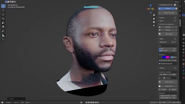 Blender Face Builder смотреть онлайн