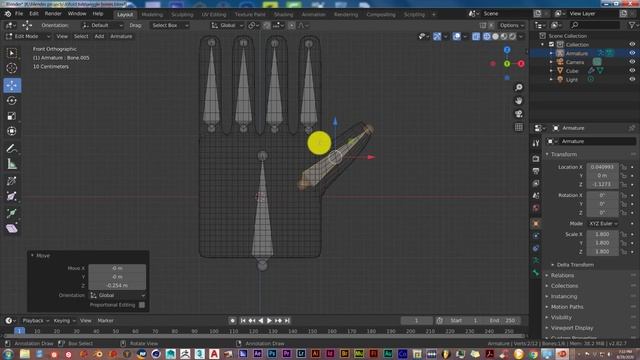 Blender Quick Tip: Wiggle bone addon смотреть онлайн