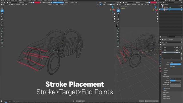 Converting after 3D Drawing with Grease Pencil (Blender) смотреть онлайн