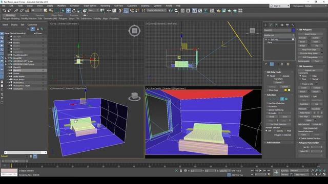 3Ds Max Ignore Backfacing and Backface Cull tuturial смотреть онлайн