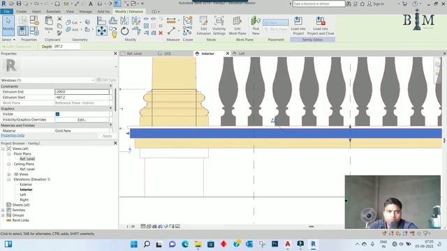 EP-34 # How to prepare a custom Window in Revit | Use of Create Tool for Family Editing in Advance смотреть онлайн