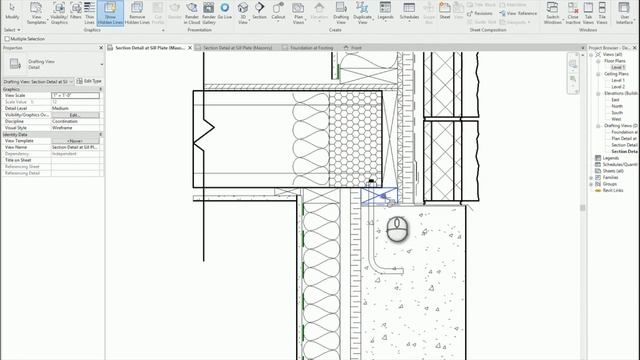How to Show Hidden Lines in Autodesk Revit смотреть онлайн