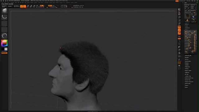 FiberMesh para Zbrush смотреть онлайн