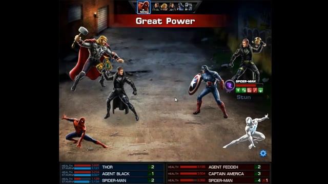 Marvel Avengers Alliance Facebook Game (Agent Black) смотреть онлайн