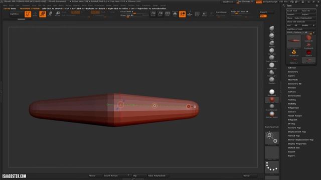 Introduction to Zbrush 12 - Using the Transpose Tool смотреть онлайн