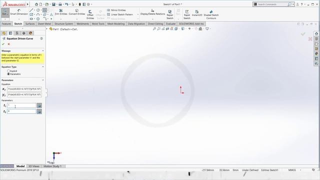 Equation Driven Curve | Hypocycloid Gear | Solidworks Tutorial in Hindi | The CADD смотреть онлайн
