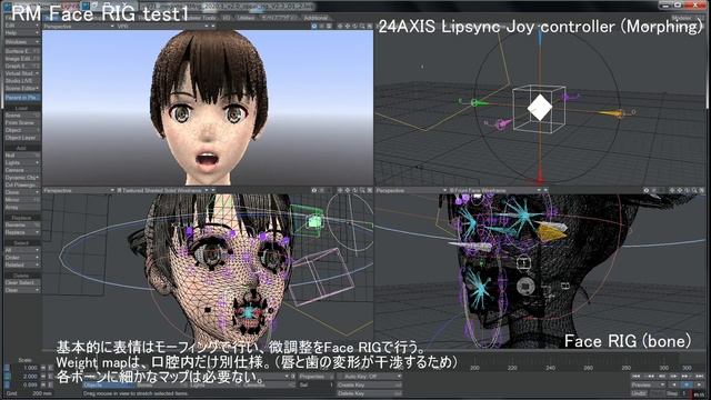 RMrig 2021 Face RIG test1 (Lightwave) смотреть онлайн