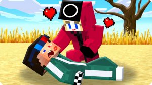 😍ДЕВУШКА СОЛДАТ ИЗ ИГРЫ В КАЛЬМАРА 2 СПАСЛА МЕНЯ В МАЙНКРАФТ! ШЕДИ MINECRAFT