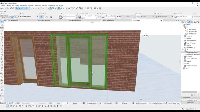 TUTORIAL ARCHICAD 24 |Ep.8| PUERTAS Y VENTANAS смотреть онлайн