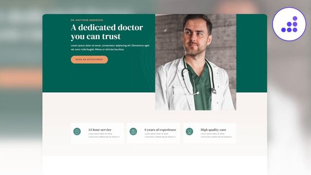 Doctor Website Template | Doc - BRIX Templates смотреть онлайн